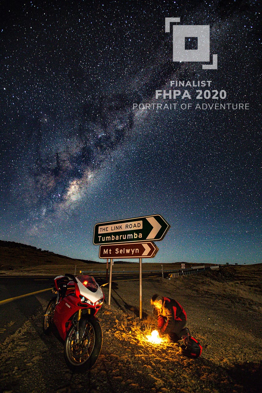 Portrait of Adventure Finalist, Night Ride by Todd Kennedy